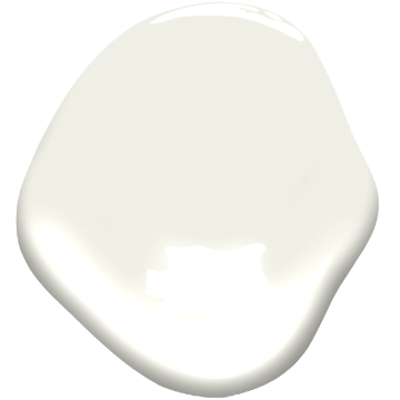 White Dove Paint Sample Circle
